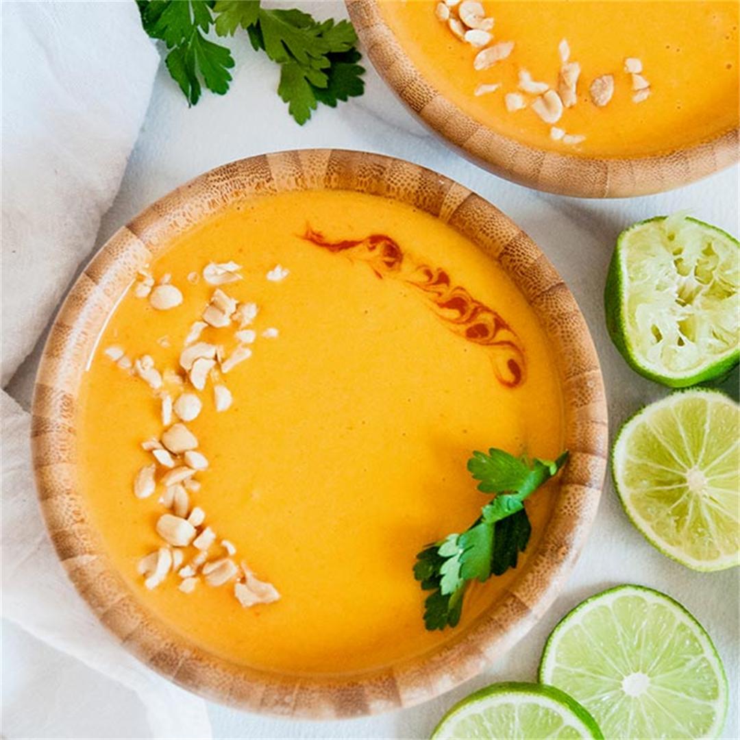 Easy Thai Sweet Potato Soup