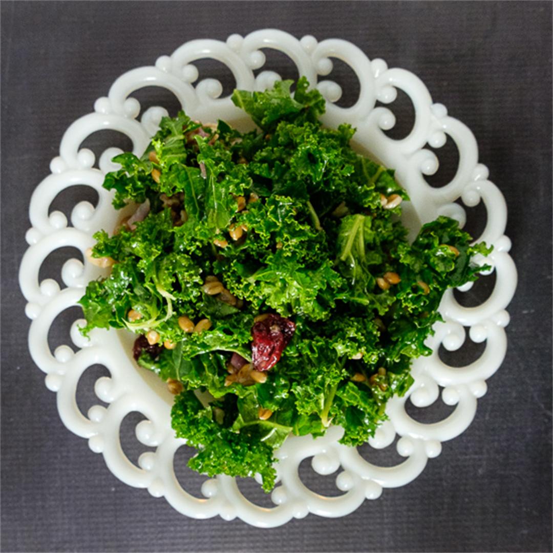 Kale and Spelt Salad