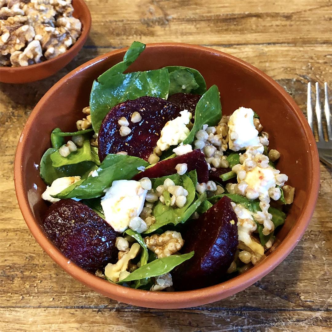 Beetroot and Goat’s Cheese Salad