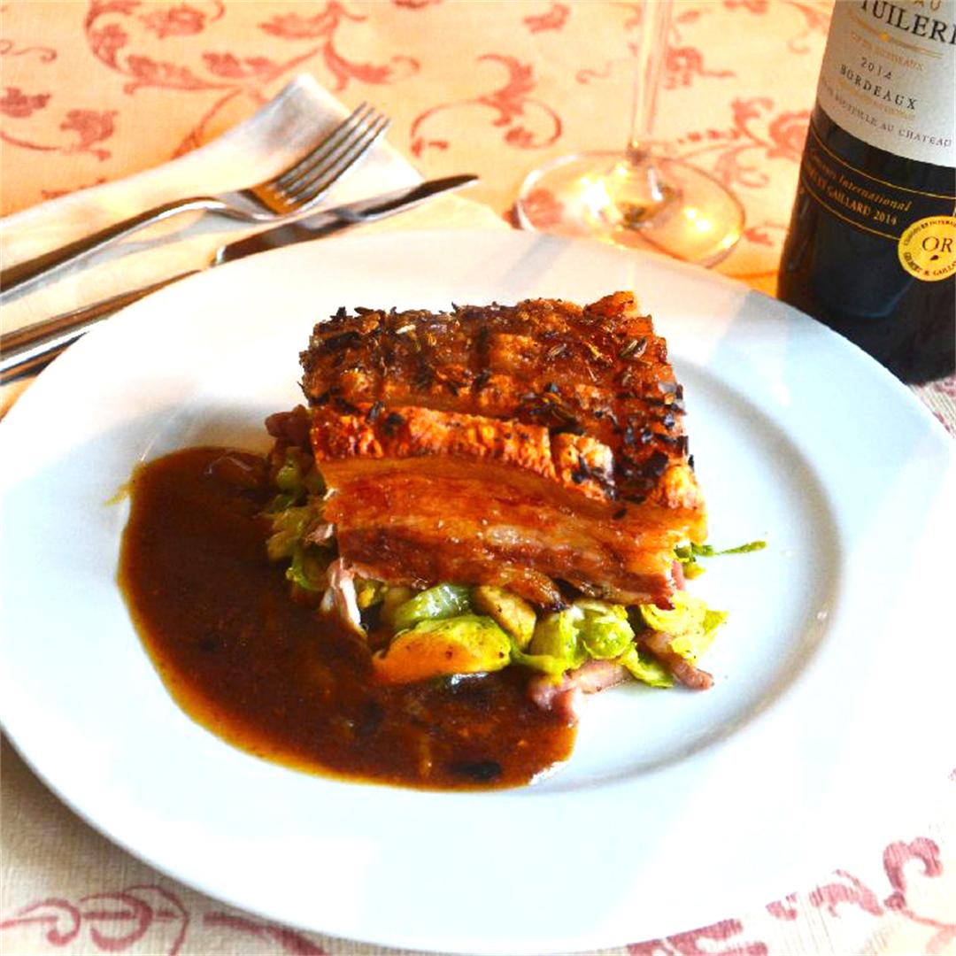 Slow Roast Belly Pork with Chilli and Fennel