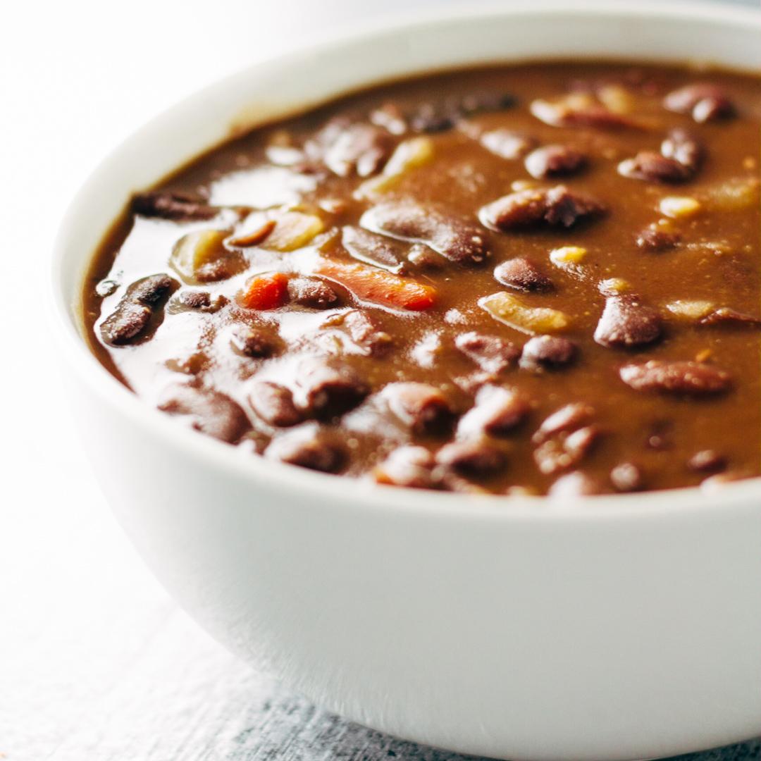 Vegan Red Kidney Beans Soup