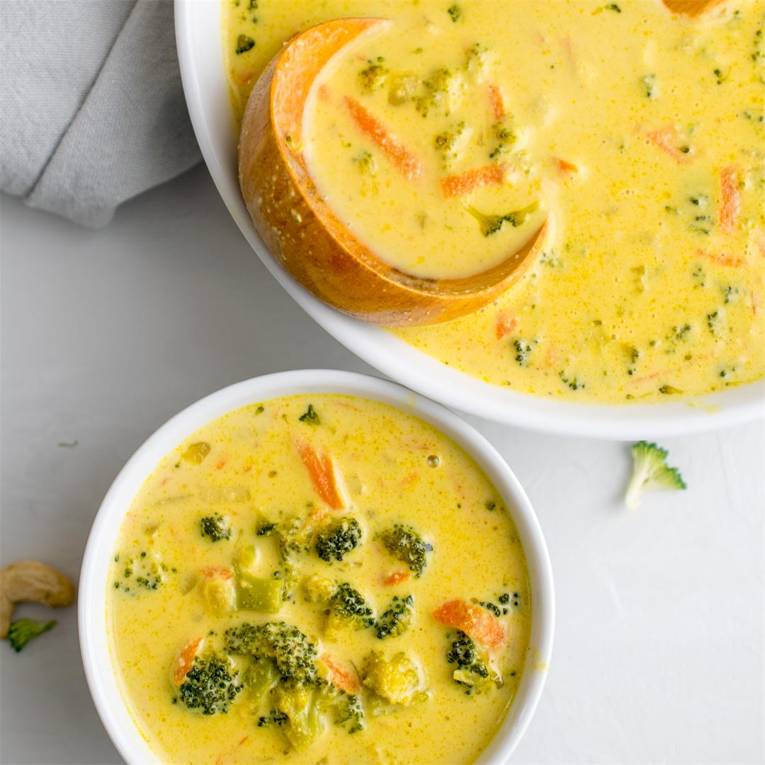 Golden Broccoli Soup