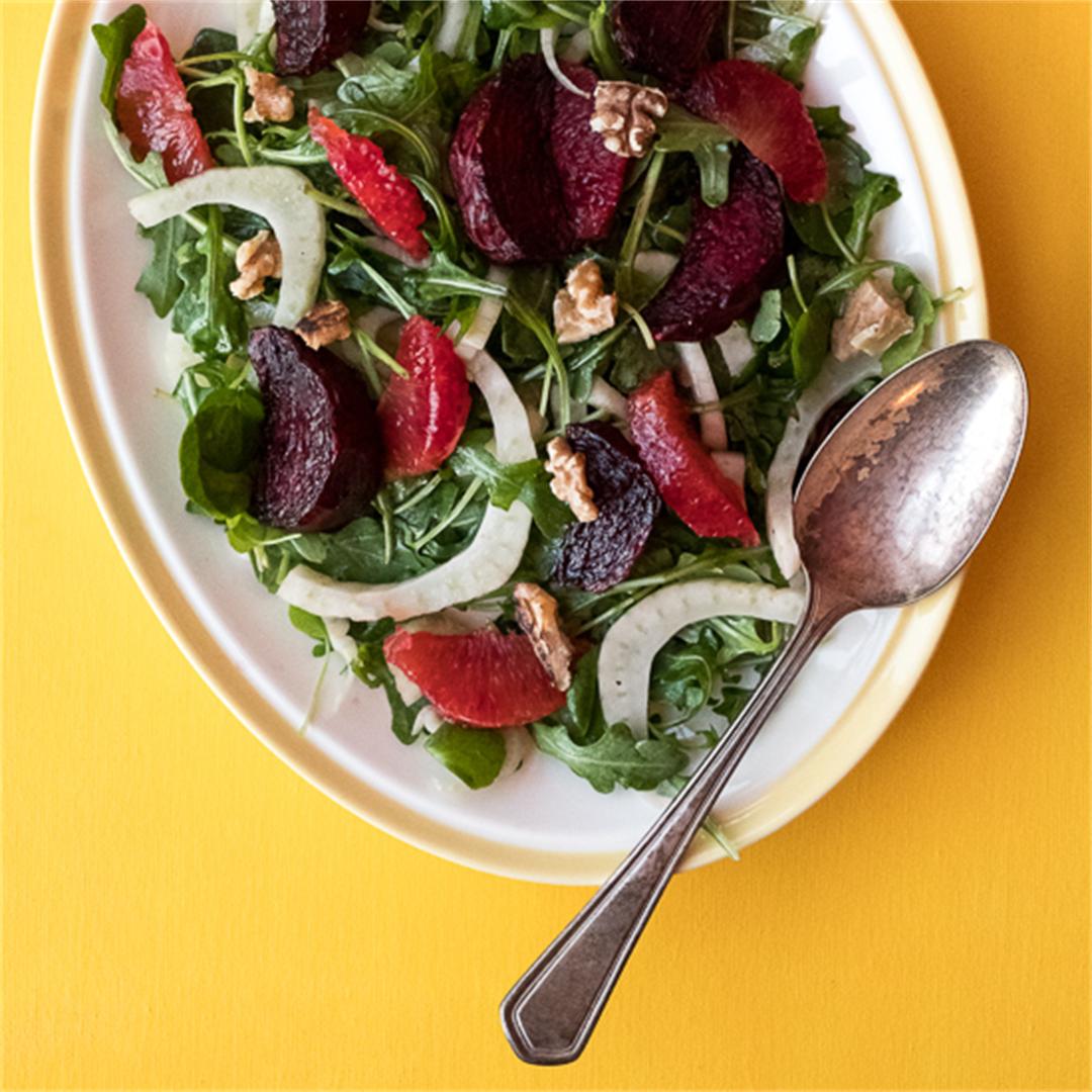 Superfood Salad with Beets and Blood Oranges