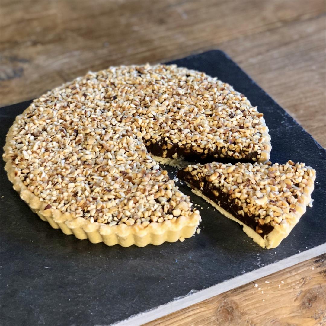 Rich, Smooth and Divine Chocolate Tart