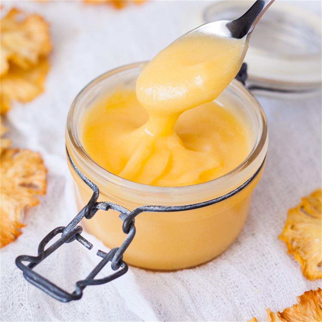 Creamy Easy Pineapple Curd