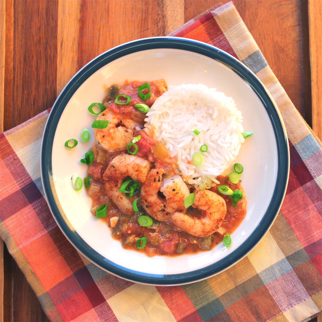 Make-Ahead Creole-Style Shrimp Etouffee