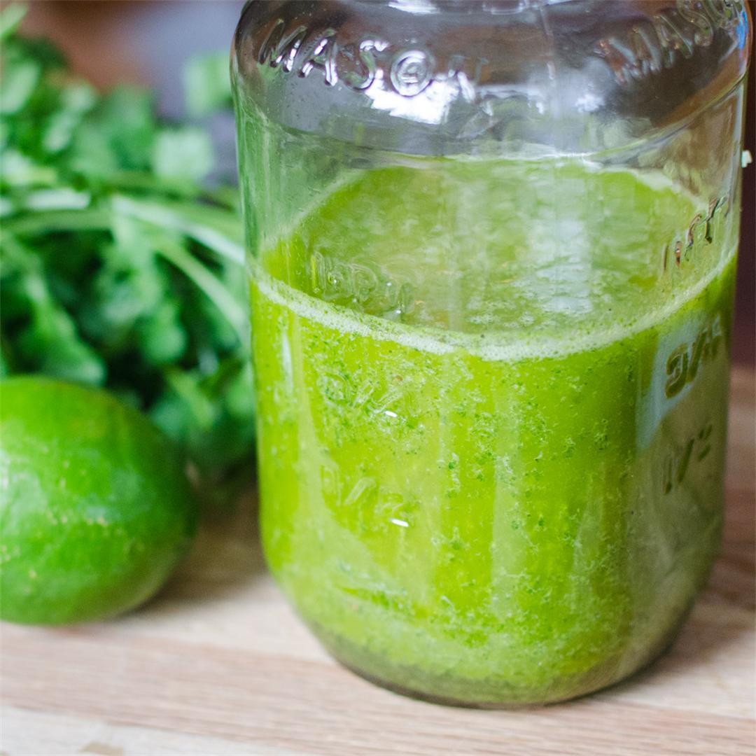 Cilantro and Lime Salad Dressing