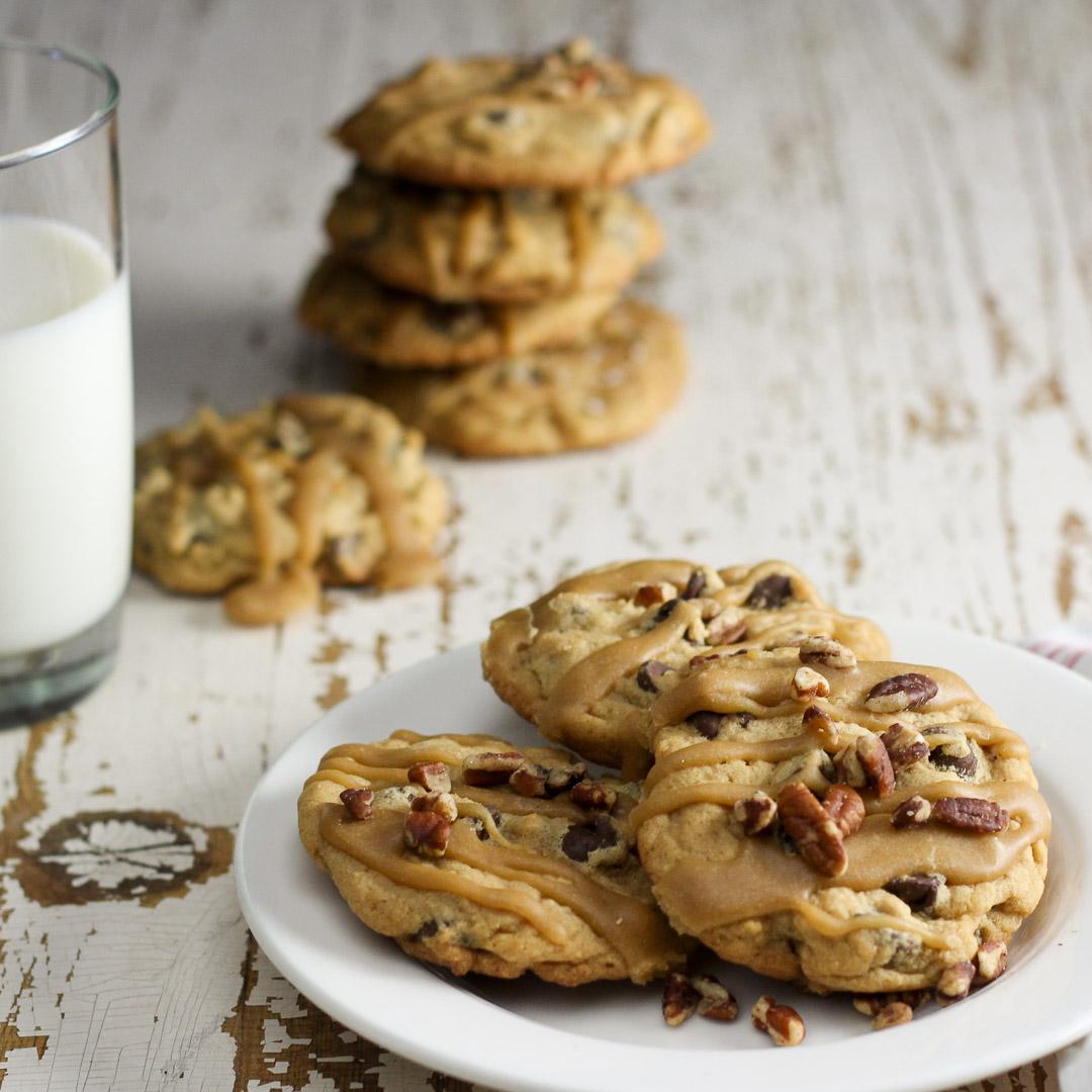 Praline Cookies-brown sugar goodness in a cookie