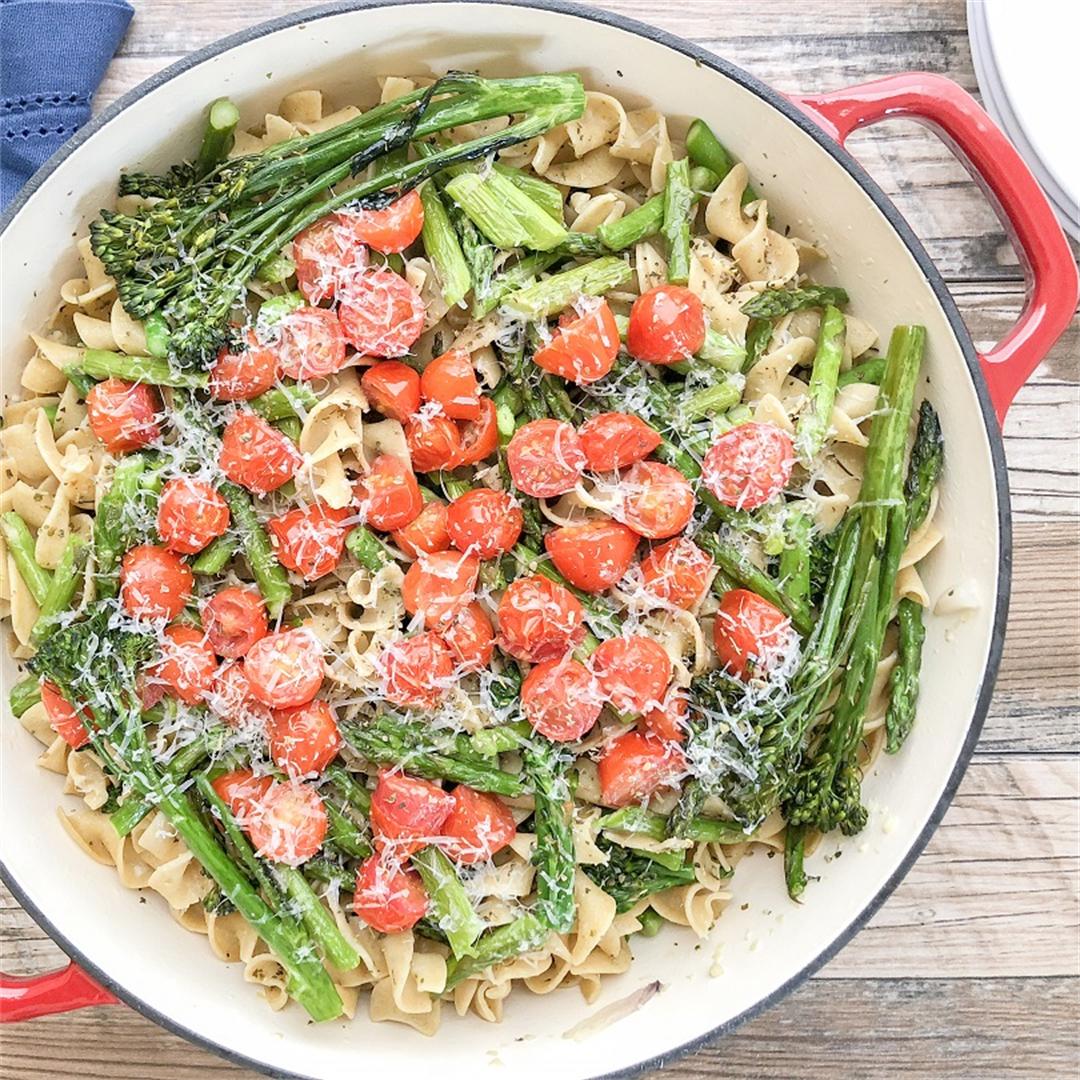 Pasta with Roasted Tomatoes