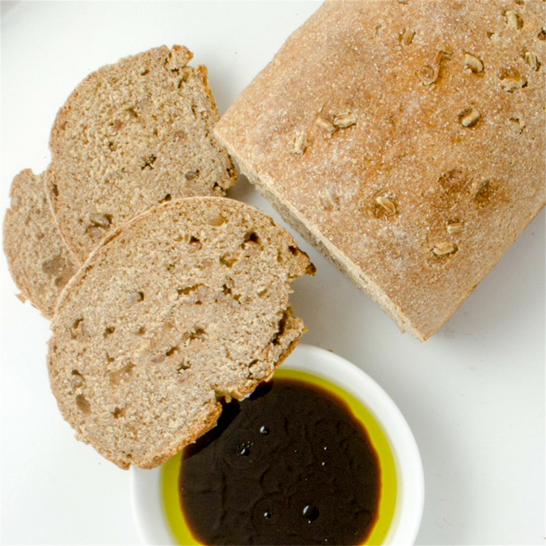 Easy Vegan Whole Wheat Bread
