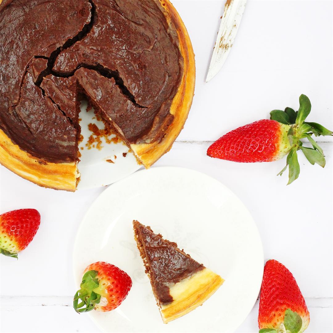Mary Berry's American Style Chocolate Cheesecake