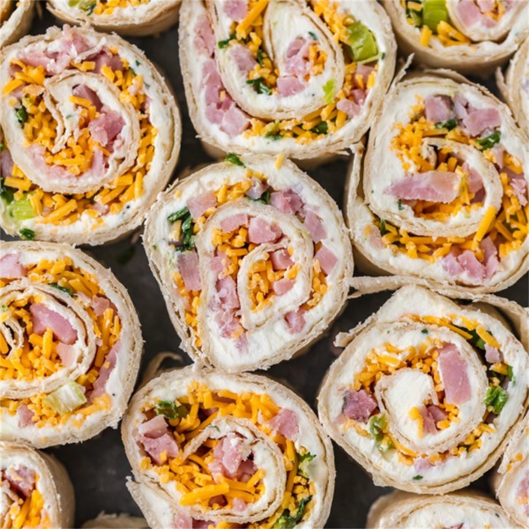 Ham and Cheese Ranch Rollups