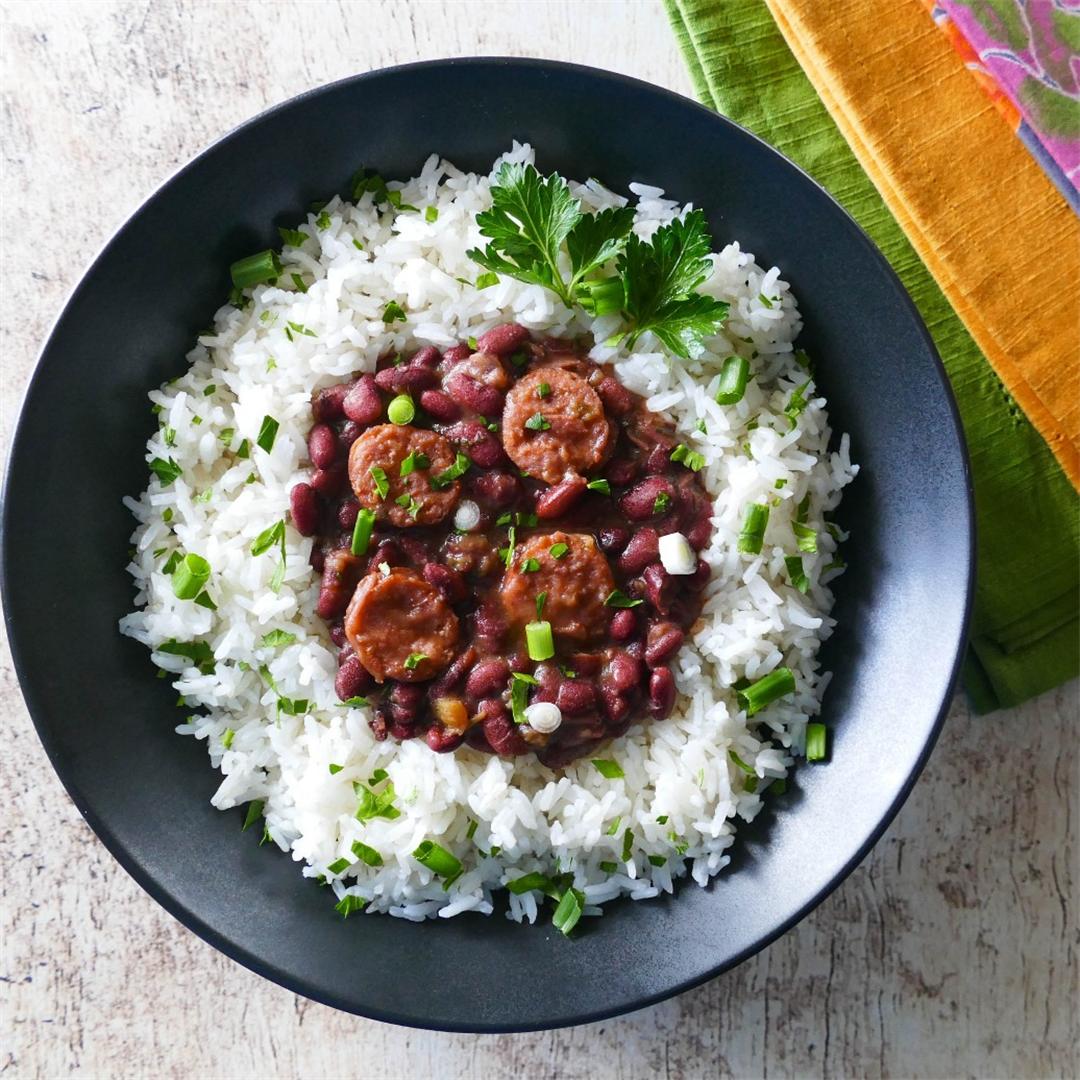 Authentic Instant Pot Red Beans and Rice