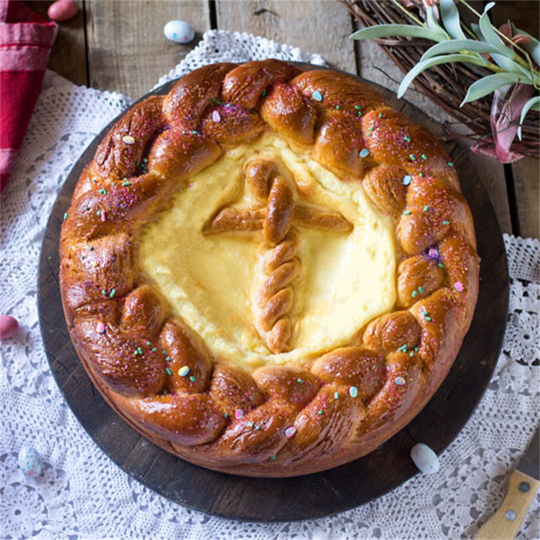 Easter Bread Cheesecake – Pasca