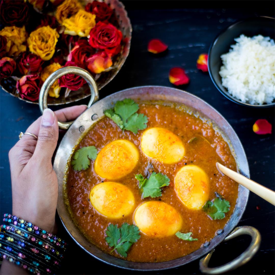 South Indian Egg Curry