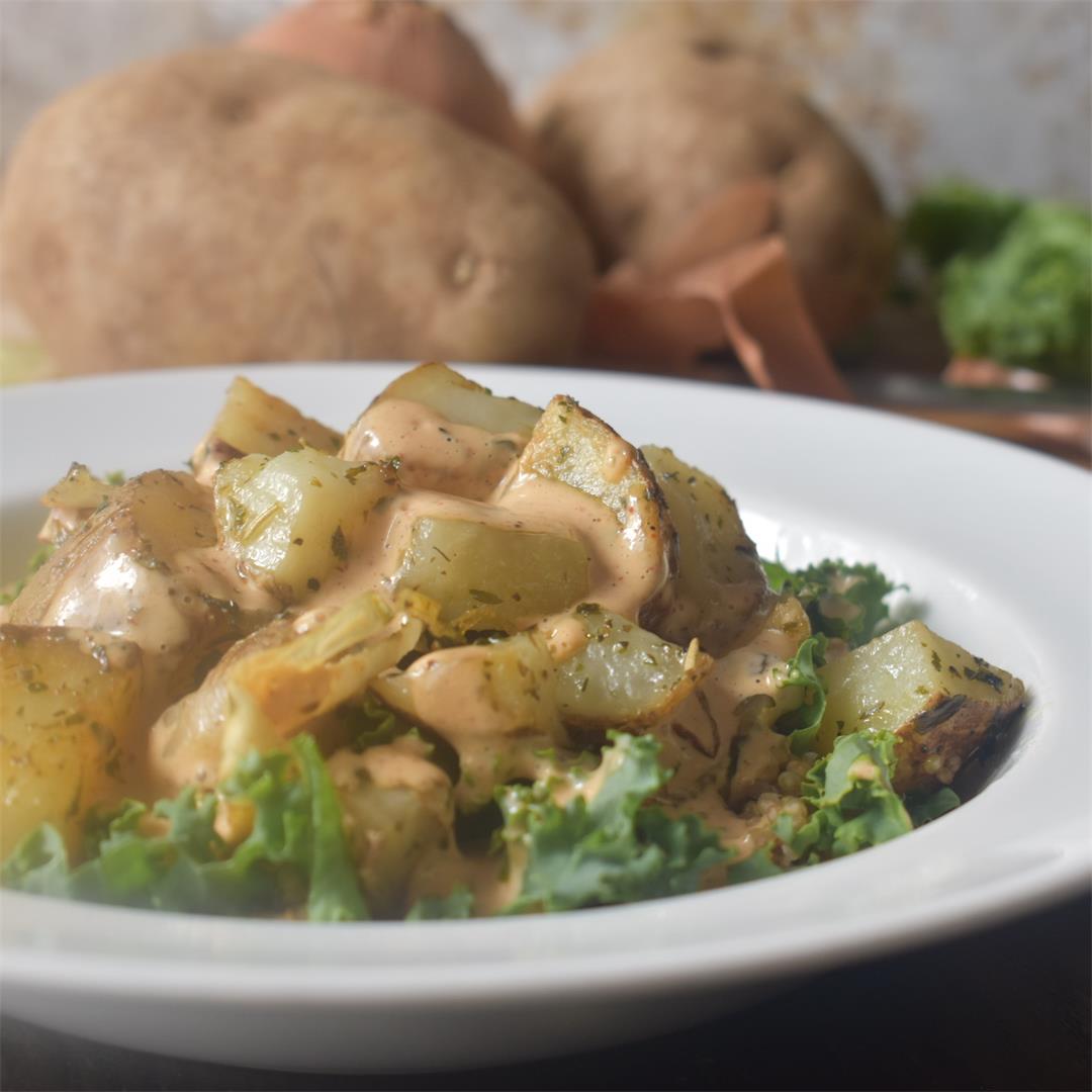 Vegan Chipotle Potato Bowl