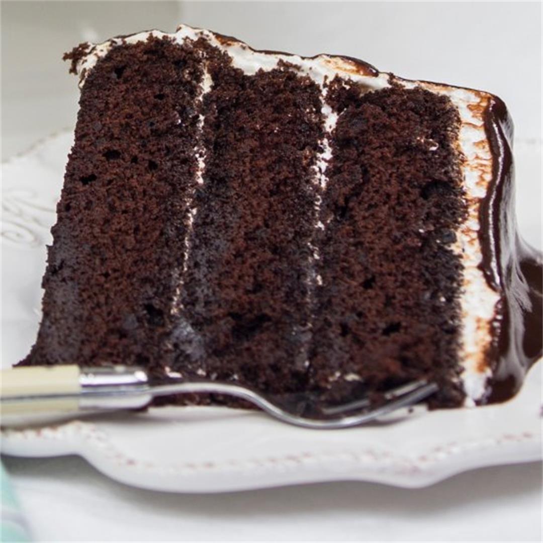 Guinness Dark Chocolate Layer Cake