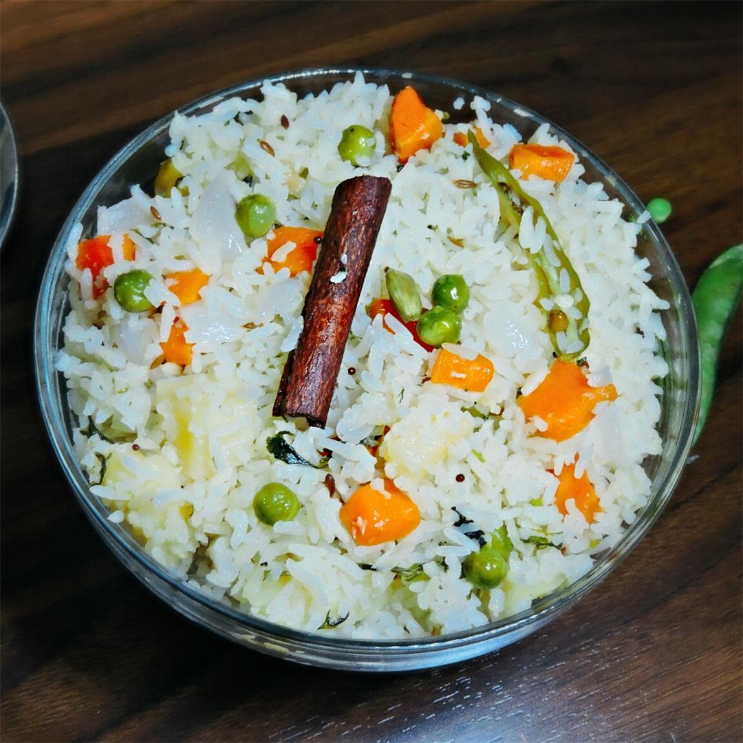 Coconut rice recipe| nariyal chawal| easy coconut rice recipe