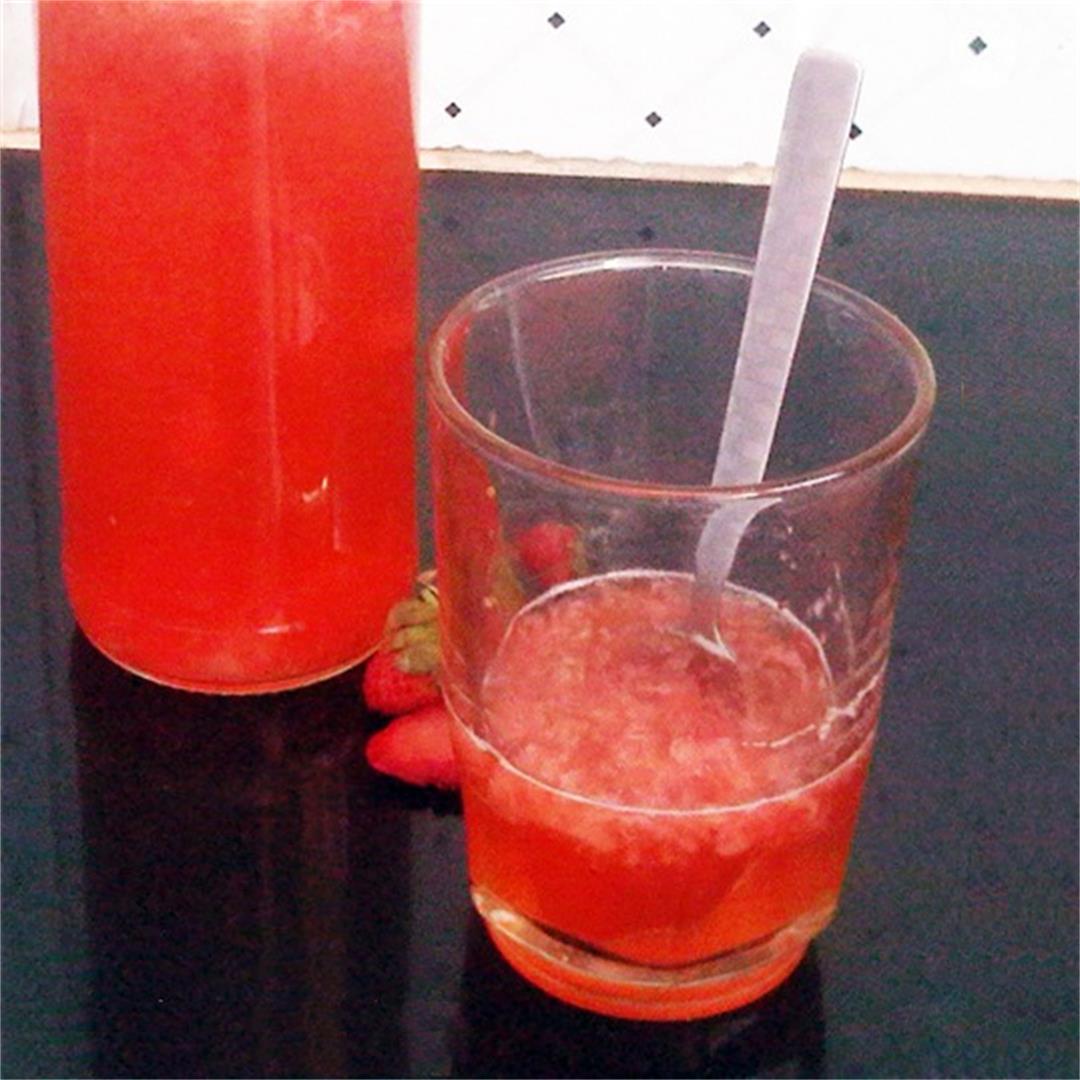 Lemon Strawberry Cooler