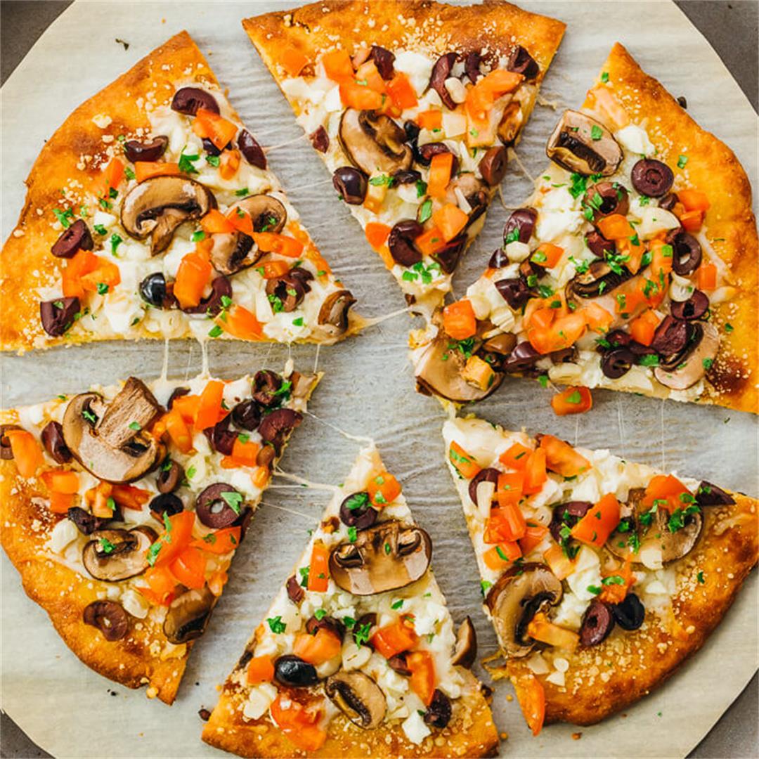 Keto Pizza Recipe (Low Carb Fathead Crust)