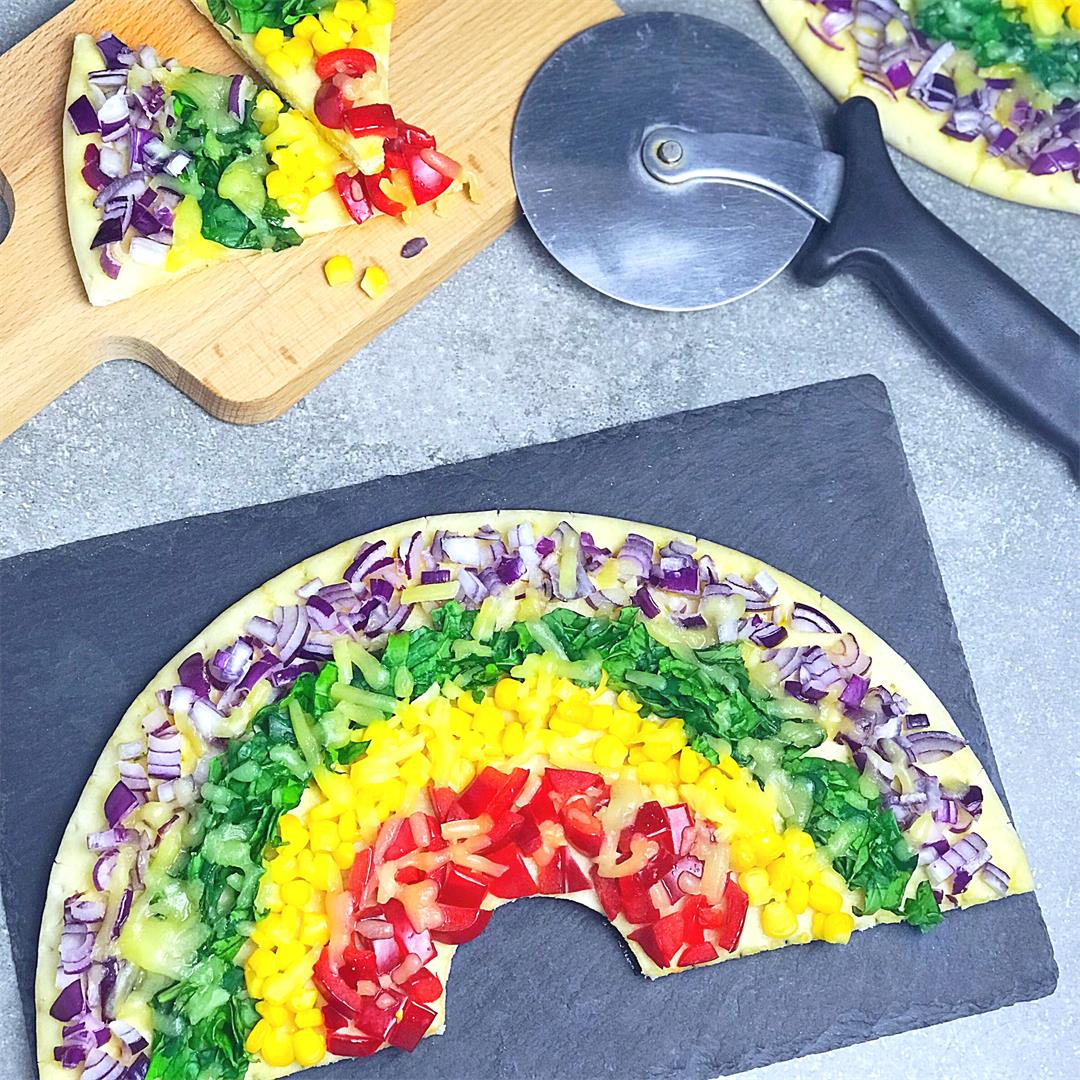 Rainbow Pizza