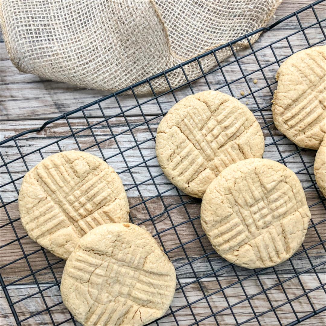 Soft and Chewy Peanut Butter Cookies