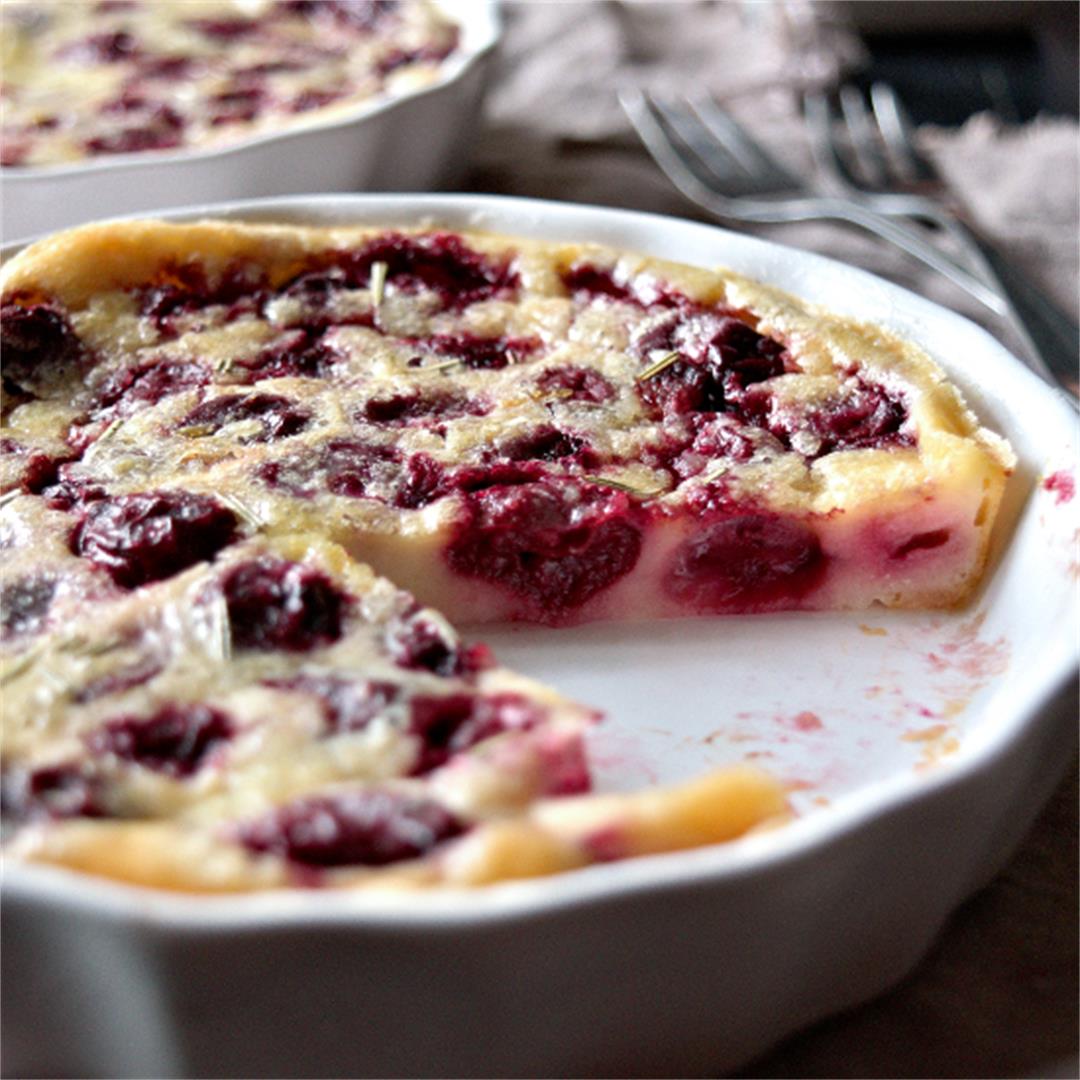 Cherry Clafoutis – Easy desserts – Mothers Day brunch
