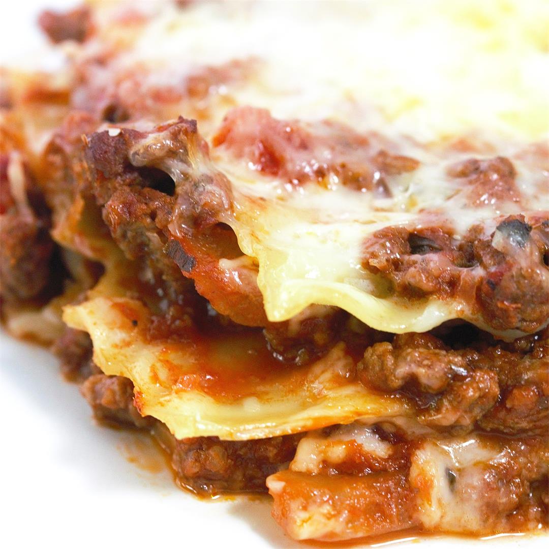 Lasagna without ricotta