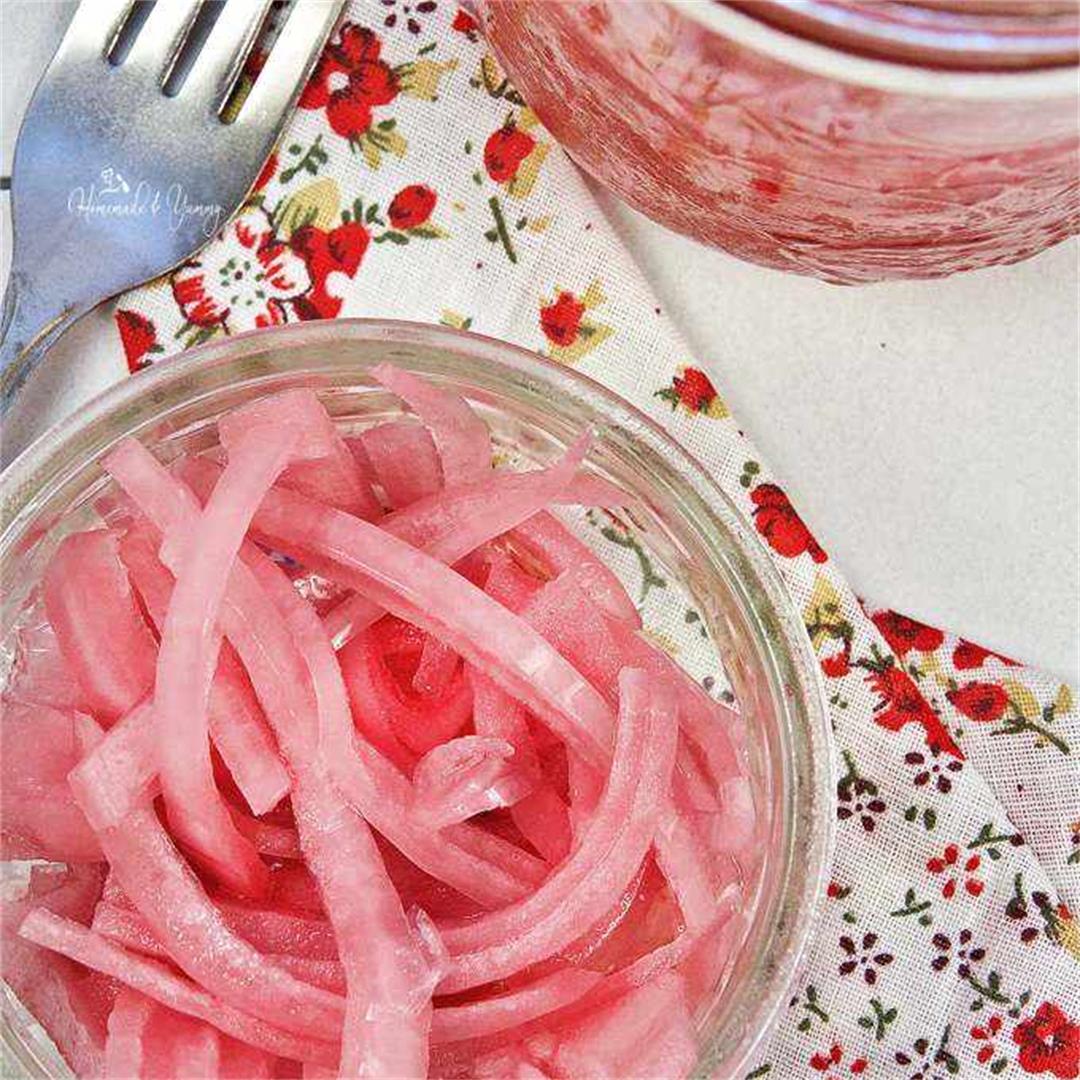 Pickled Onions Recipe Only 3 Ingredients