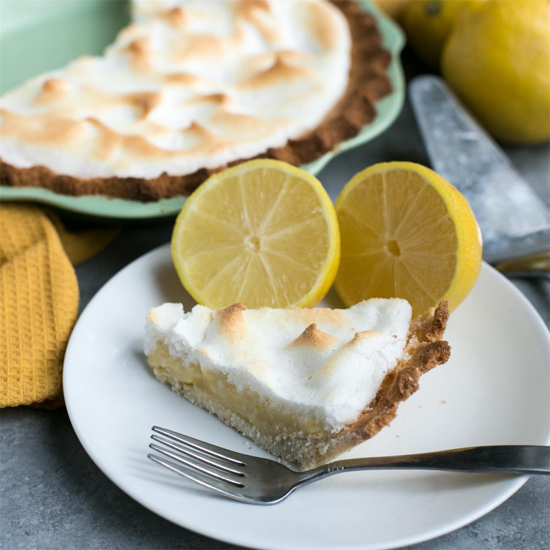 Low Carb lemon Meringue Pie