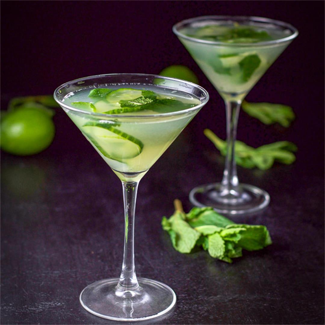 Cucumber Mint Martini
