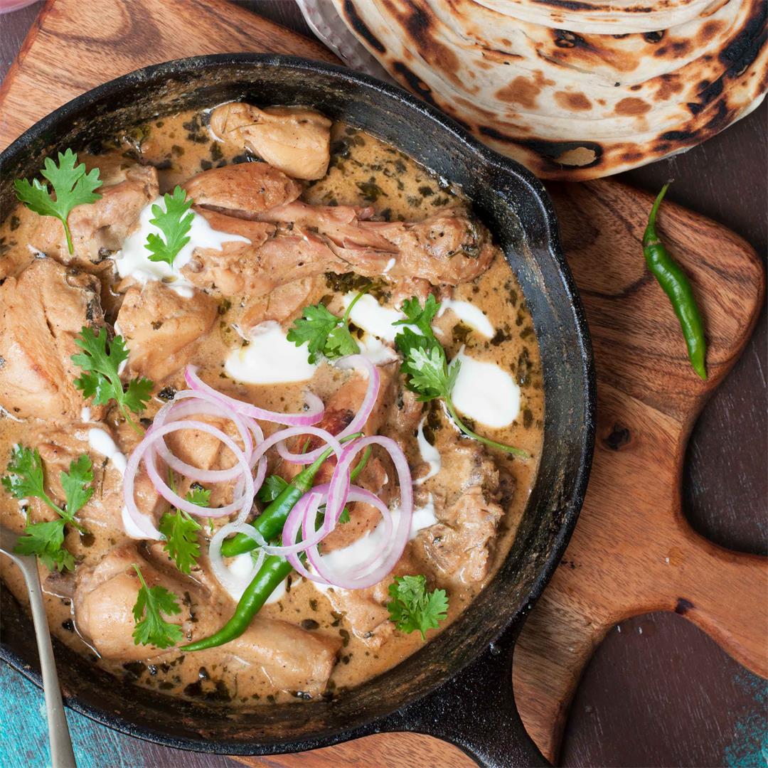 Easy Indian Chicken Curry with less than 10 ingredients