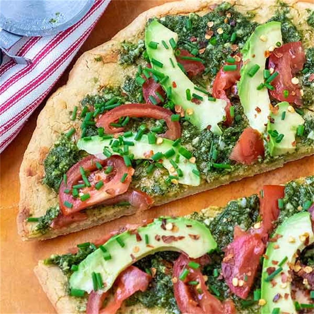 Outrageously Easy Quinoa Pizza Crust