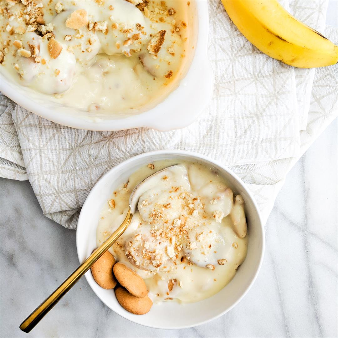 Easy Homemade Banana Pudding - the BEST Summer dessert!