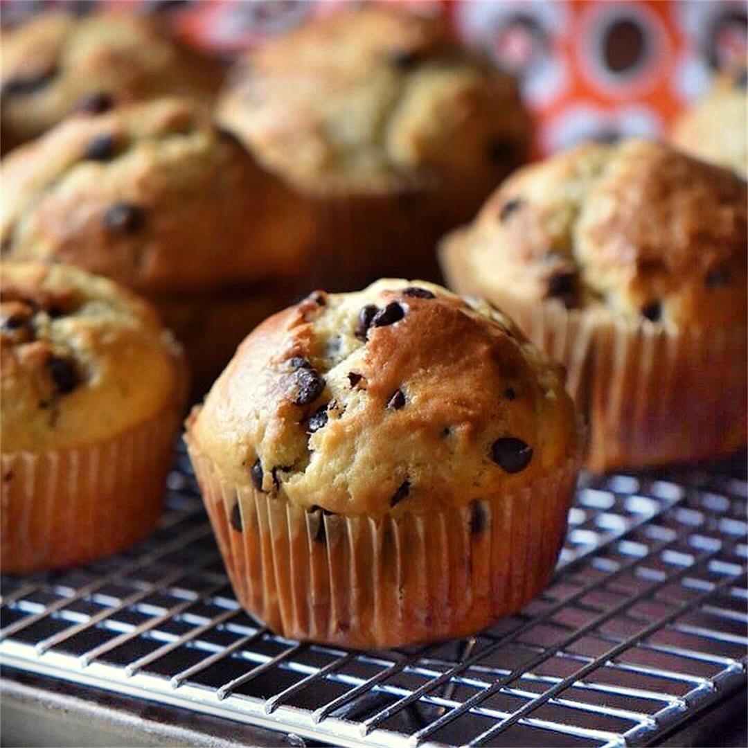 Best Ever Chocolate Chip Muffins