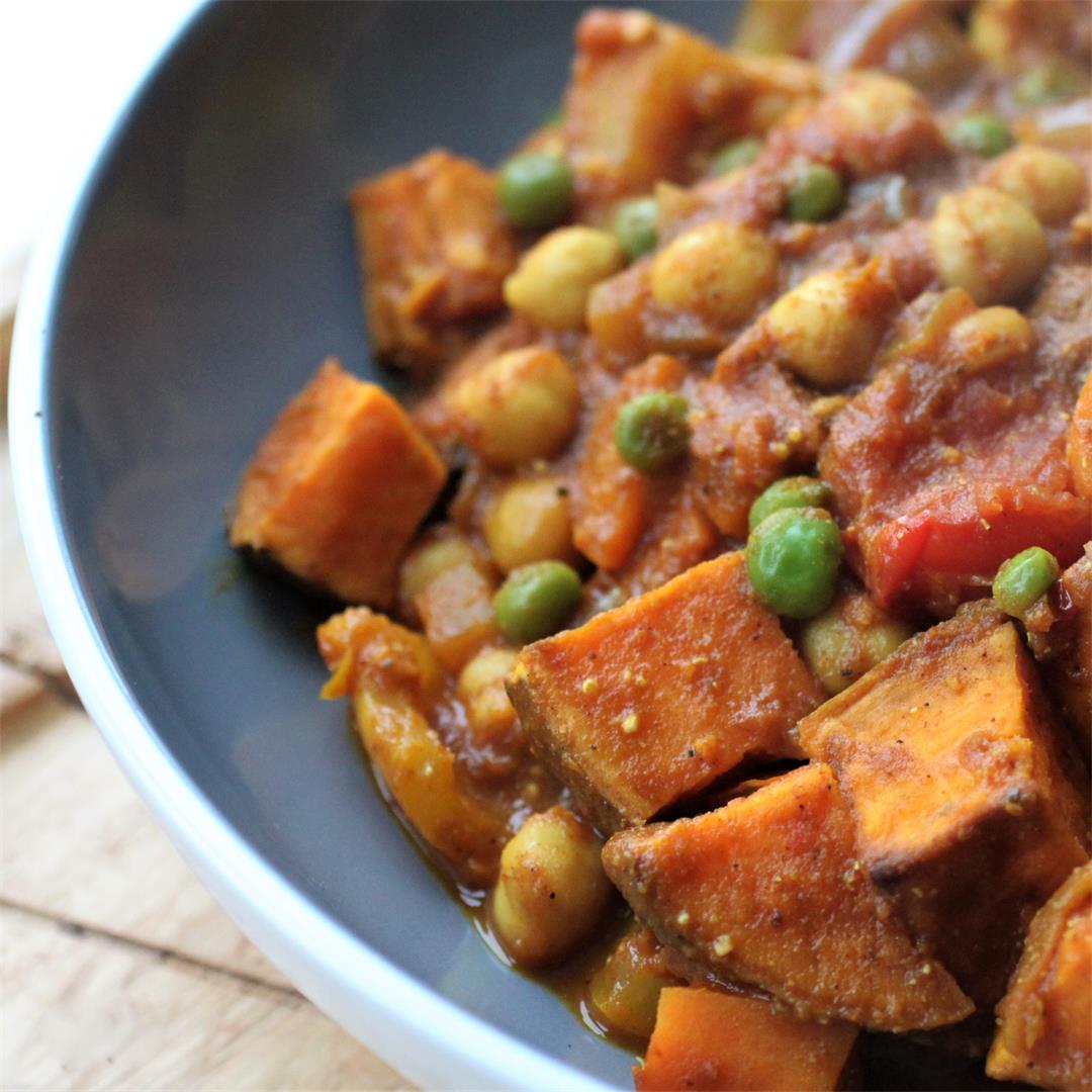 Sweet Potato & Chickpea Curry