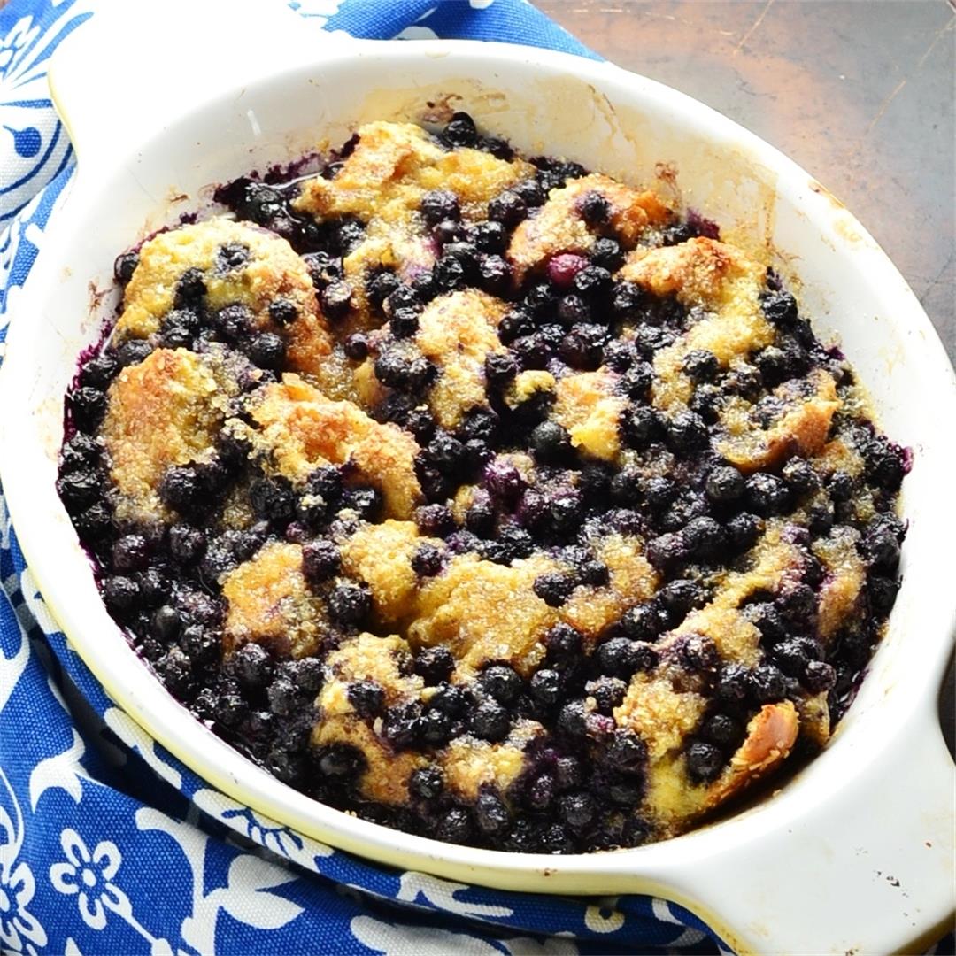 French Toast Casserole withBlueberries