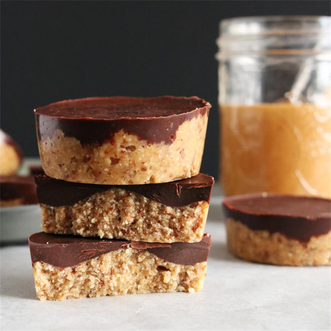 Salted Chocolate Nut Butter Cups
