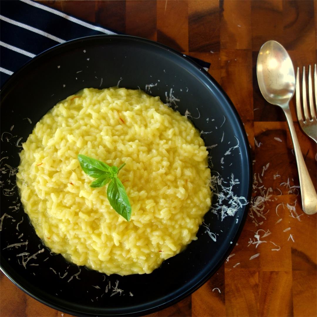 Risotto alla Milanese secrets as taught to me by my father.