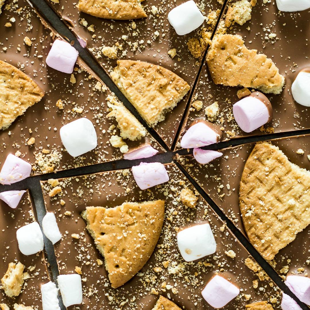 S'mores Chocolate Bark