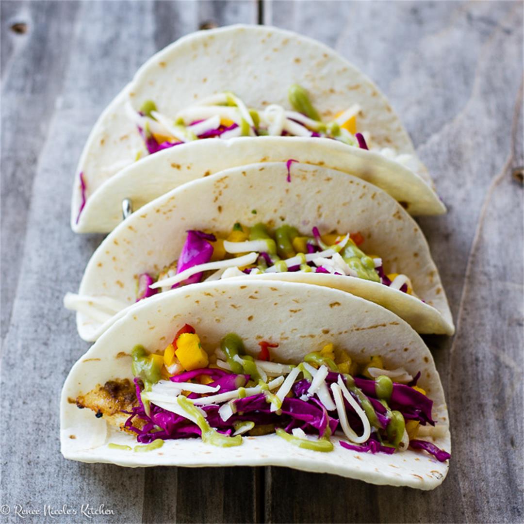 Grilled Rockfish Tacos
