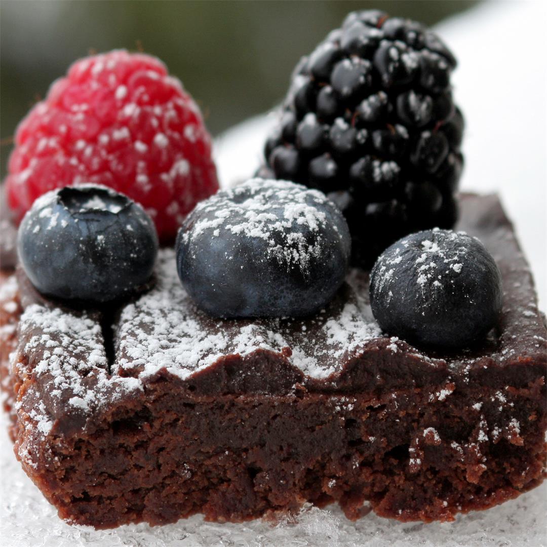 Raspberry Truffle Cake