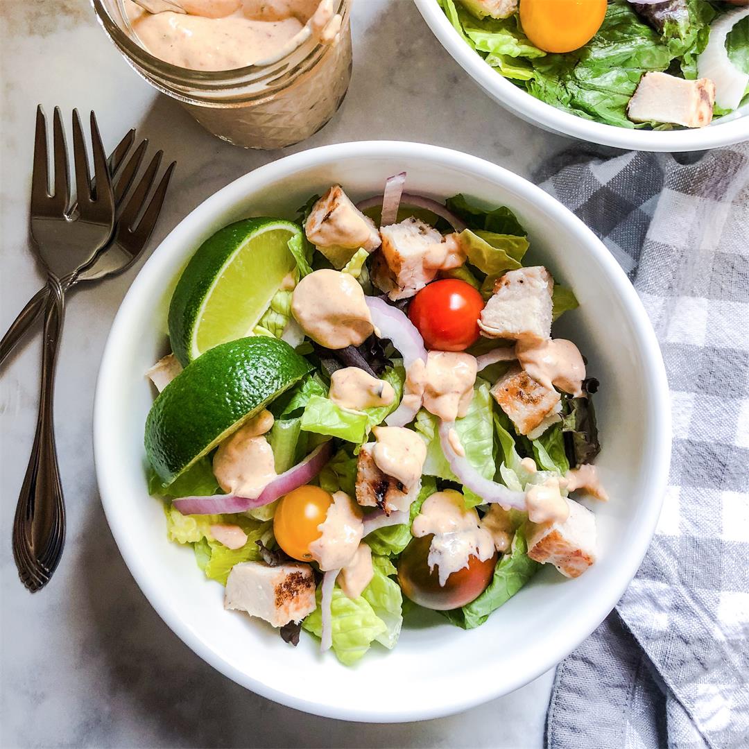 Chipotle Lime Ranch Salad Dressing