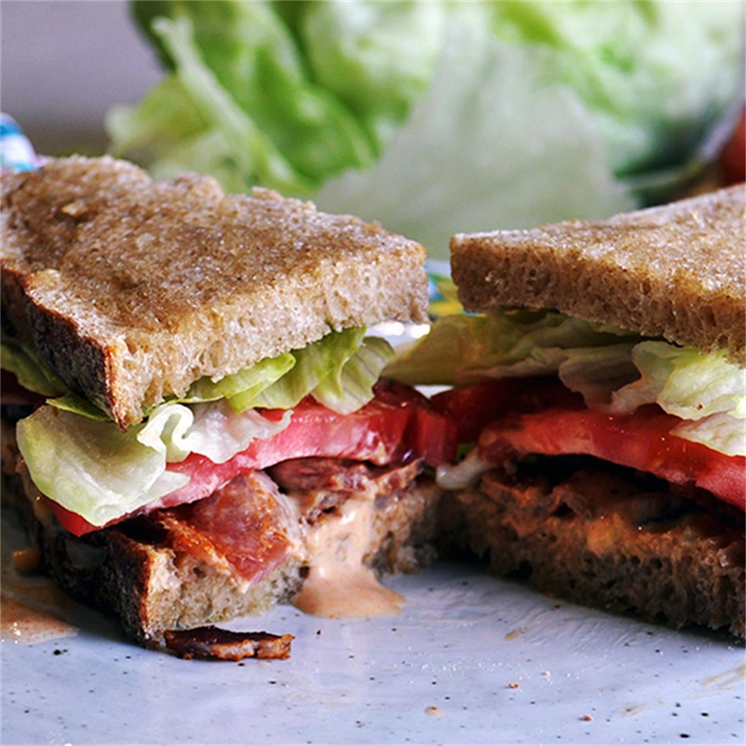 Perfect BLT Sandwiches with Special Sauce