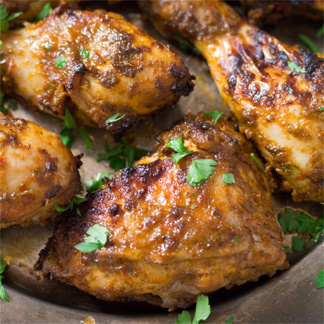 Peri Peri Chicken – Spicy Oven Baked Chicken – Portuguese Food
