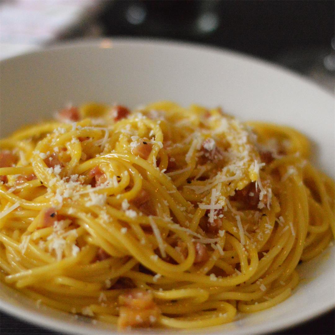 Now this is a true carbonara...