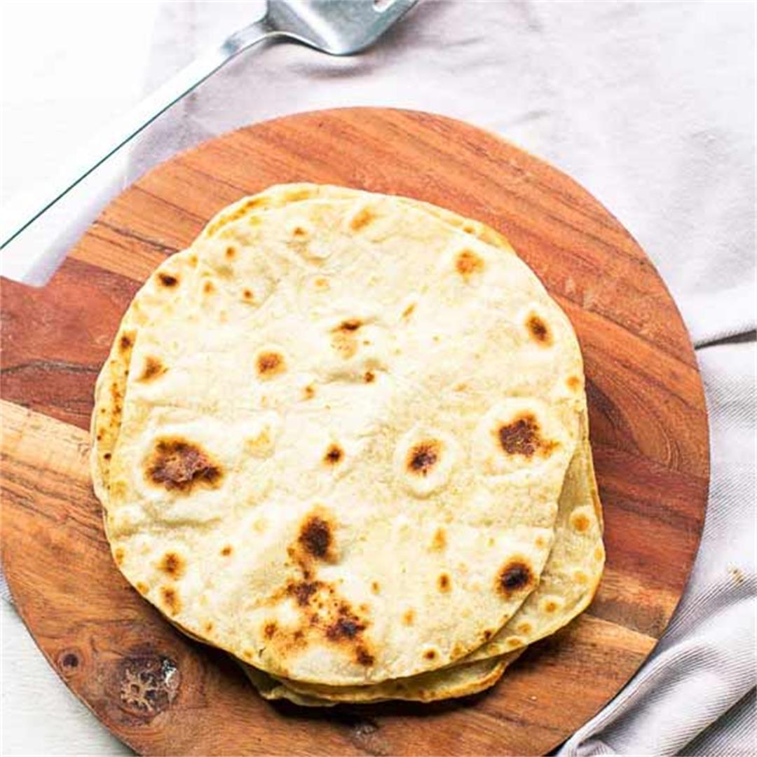 How to make easy yufka Turkish flatbread tortilla