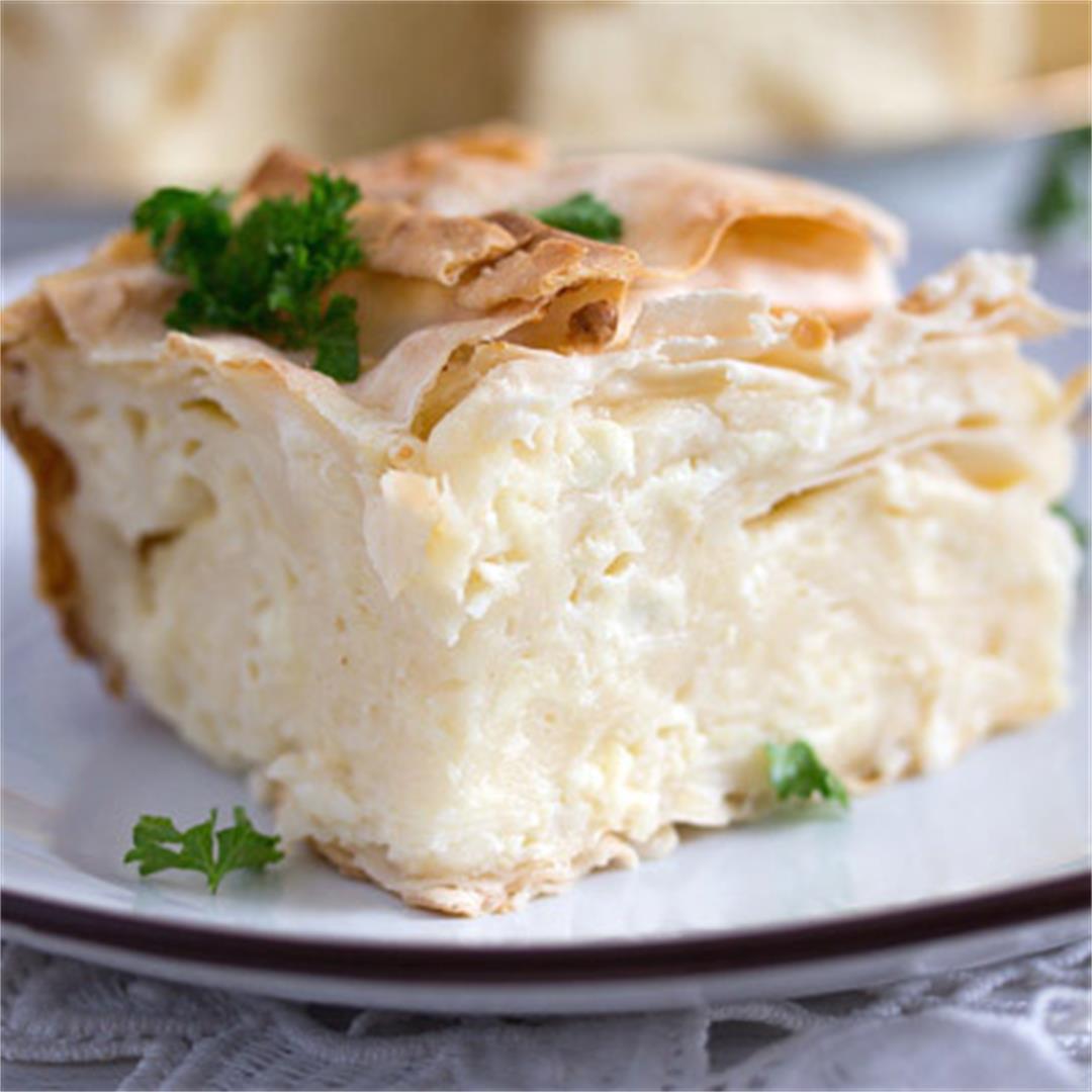 Gibanica – Serbian Cheese Pie – Serbian Food