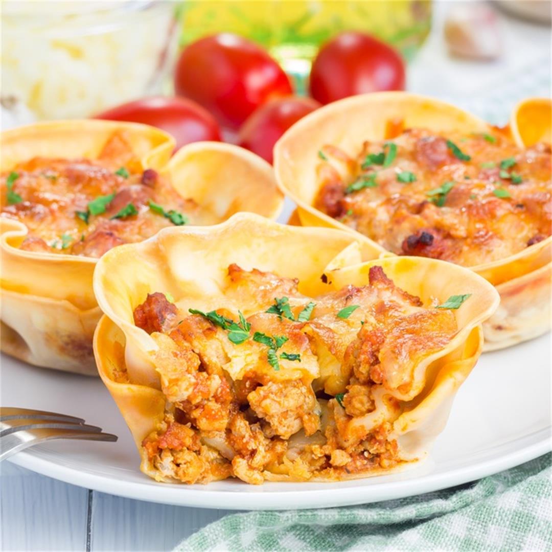 Slimming World Lasagne Cups In The Airfryer