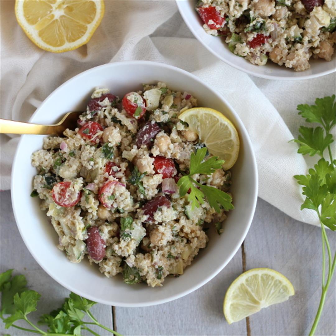 Mediterranean  Quinoa Salad